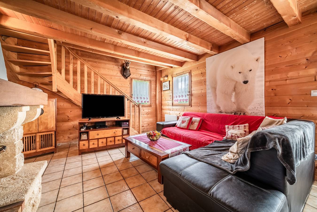 Chalet "Marmottes" avec vue sur les montagnes, terrasse privée et Wi-Fi in Station de Morillon, Grand Massif