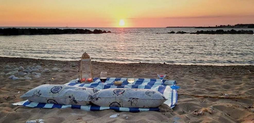 Gîte pour 8 personnes, avec balcon et vue à San Leone - 3