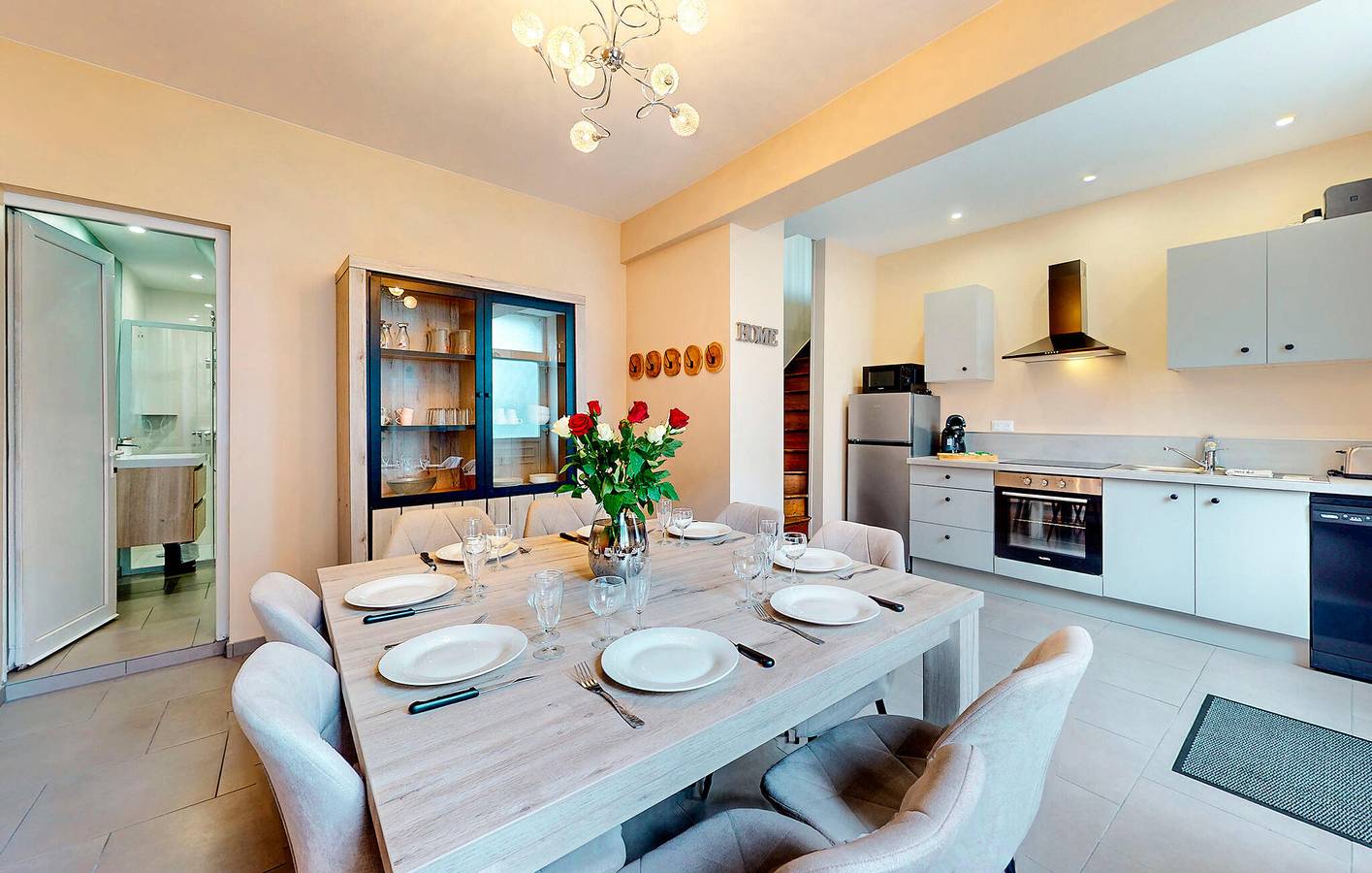 Appartement moderne à Haybes - WiFi, Parking, Chauffage in Haybes, Parc naturel régional des Ardennes