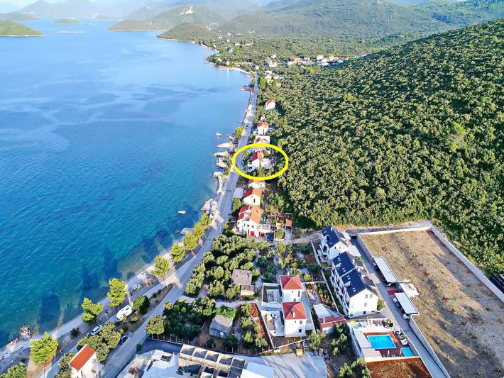 Gîte pour 4 personnes, avec balcon, animaux acceptés à Drače