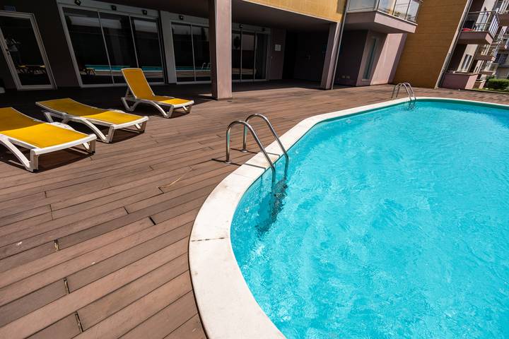 Appartement de vacances pour 4 personnes, avec piscine et balcon - 1