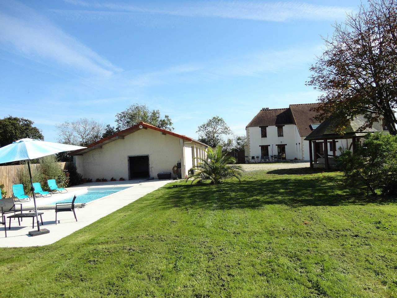 Les Grandes Landes - Piscine privée - Grand jardin in Saint-Benoît-de-l'Aure, Région de Bayeux