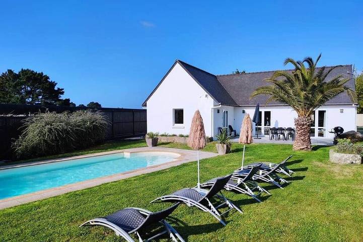 Maison de vacances pour 12 personnes, avec jardin