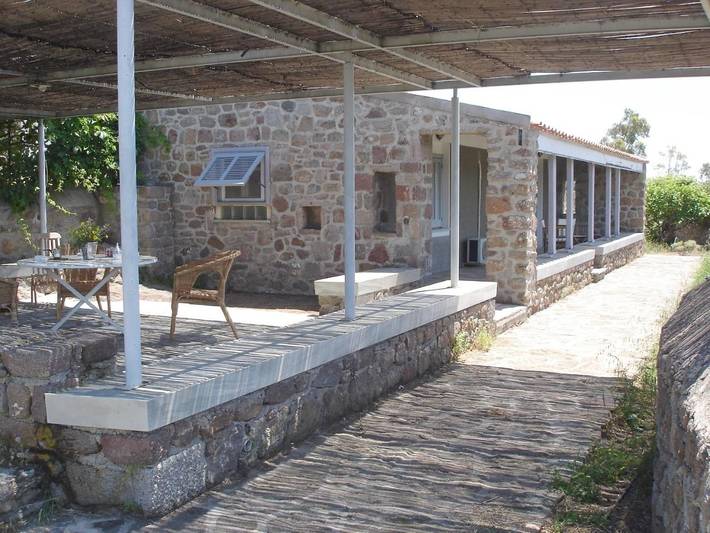 Location de vacances pour 4 personnes, avec vue et jardin dans Perdika - 3