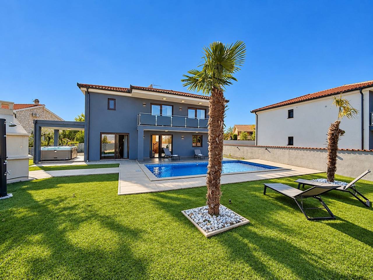 Villa Kockar in Hlapa, Krk (isla)