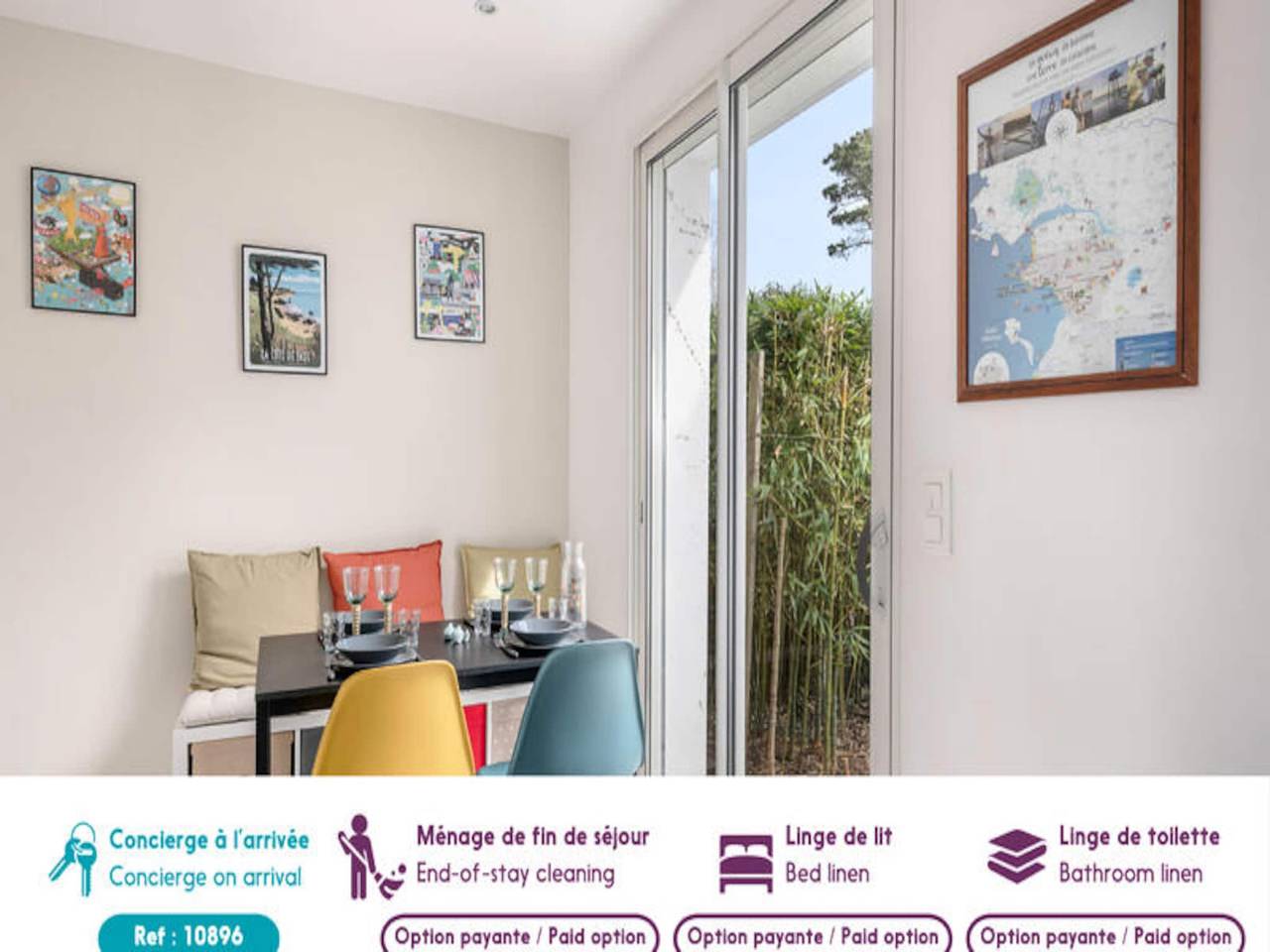 Apartamento entero, Casa en La Plaine-sur-Mer cerca del mar in La Plaine-sur-Mer, Côte de Jade