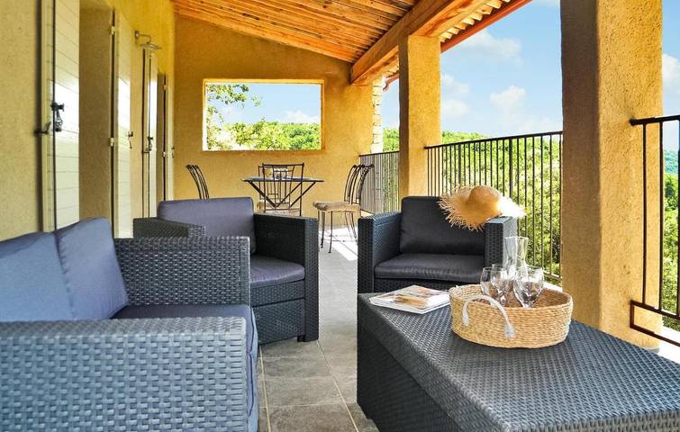 Maison de vacances pour 6 personnes, avec Terrasse et Piscine