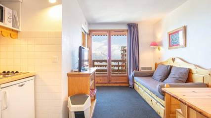 Gîte pour 4 personnes, avec balcon dans Station de Risoul