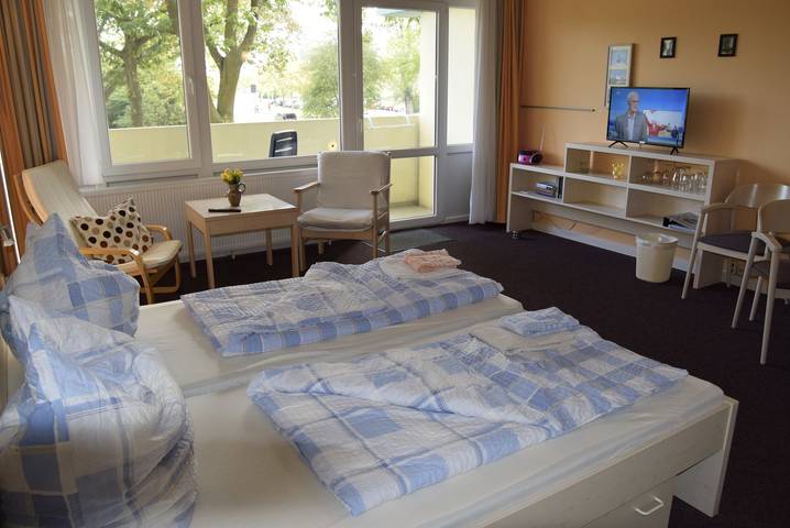 Ferienwohnung für 3 Personen, mit Balkon - 1