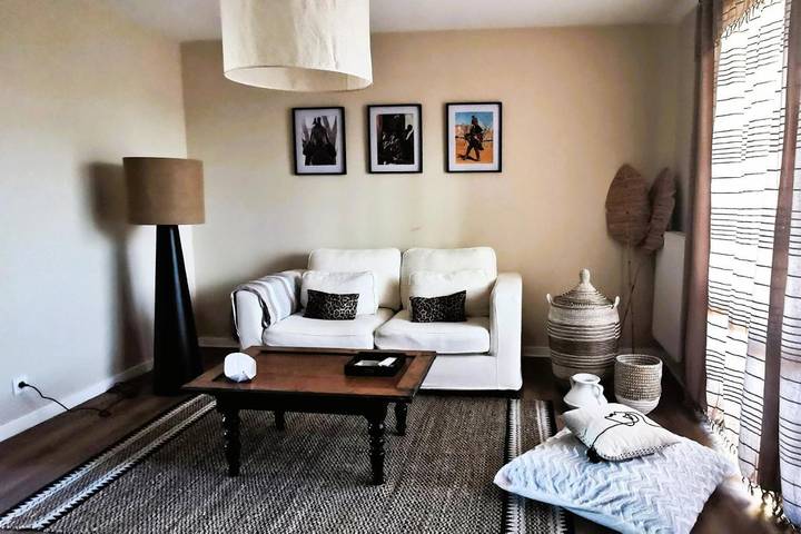 Appartement de vacances pour 4 personnes, avec vue et balcon à Agen