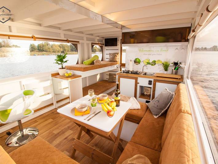 Ferienwohnung für 4 Personen, mit Balkon und Terrasse sowie Garten und Seeblick in Bad Saarow - 4