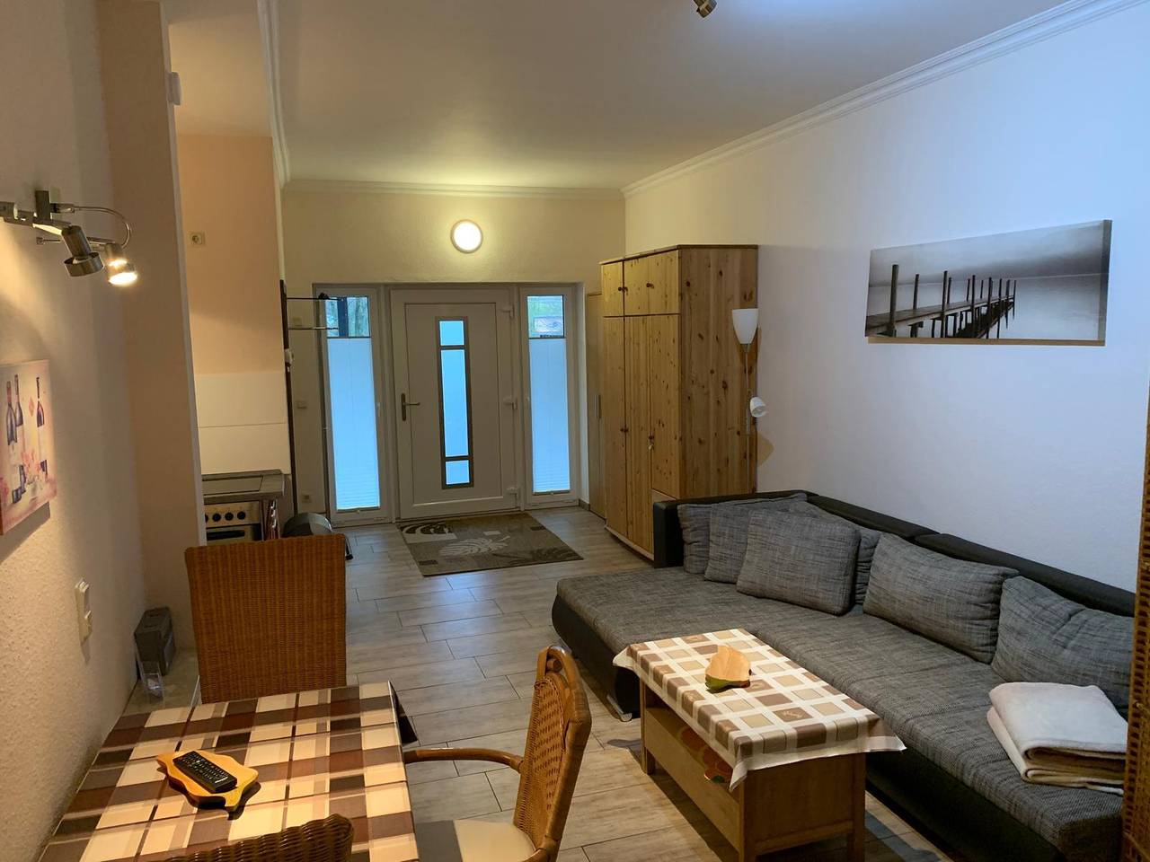 Ganzes Studio, Studio 'Tollense Hus - Mitte' mit Gemeinschaftsterrasse und Wi-Fi in Klein Nemerow, Groß Nemerow