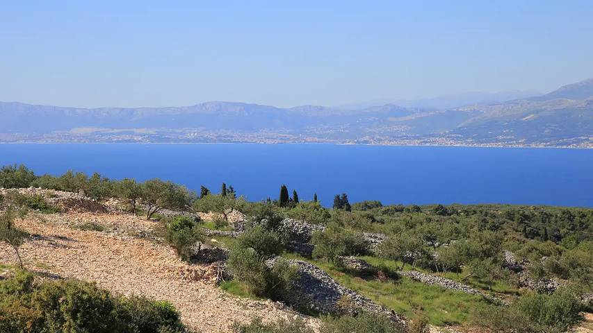 Location de vacances pour 4 personnes, avec terrasse, animaux acceptés à Supetar