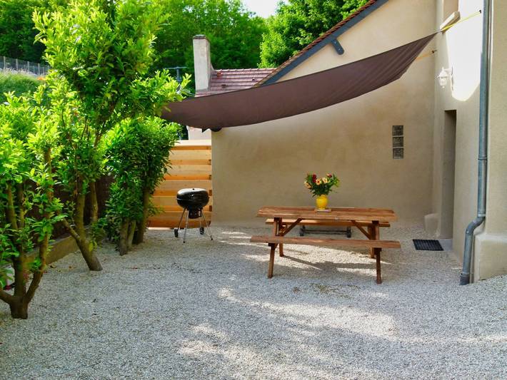 Gîte pour 2 personnes, avec jardin