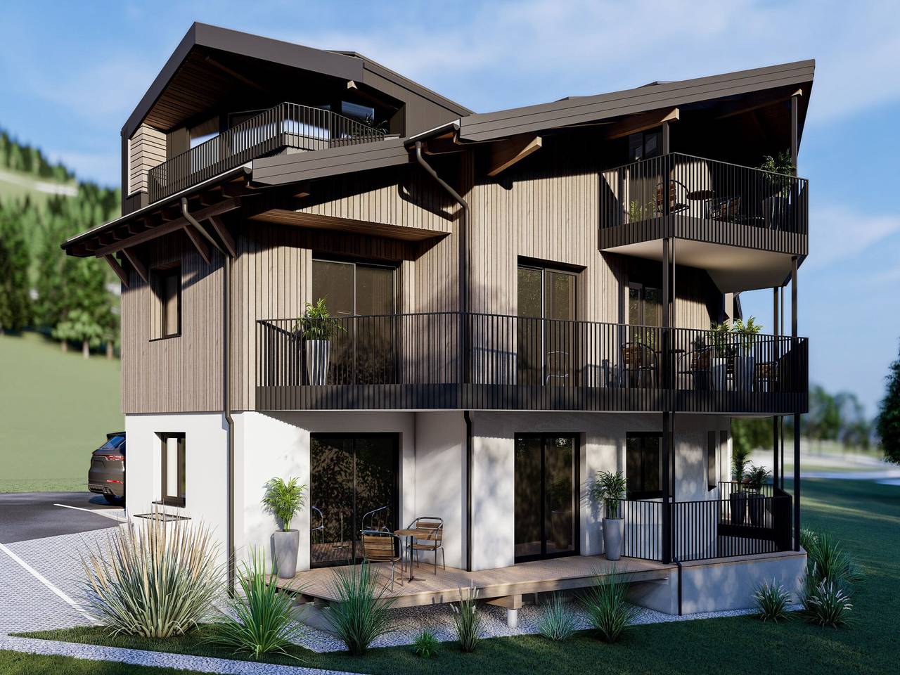 Apartamento entero, Piso Bergzeit directamente en la pista de esquí in Saalbach, Saalbach-Hinterglemm