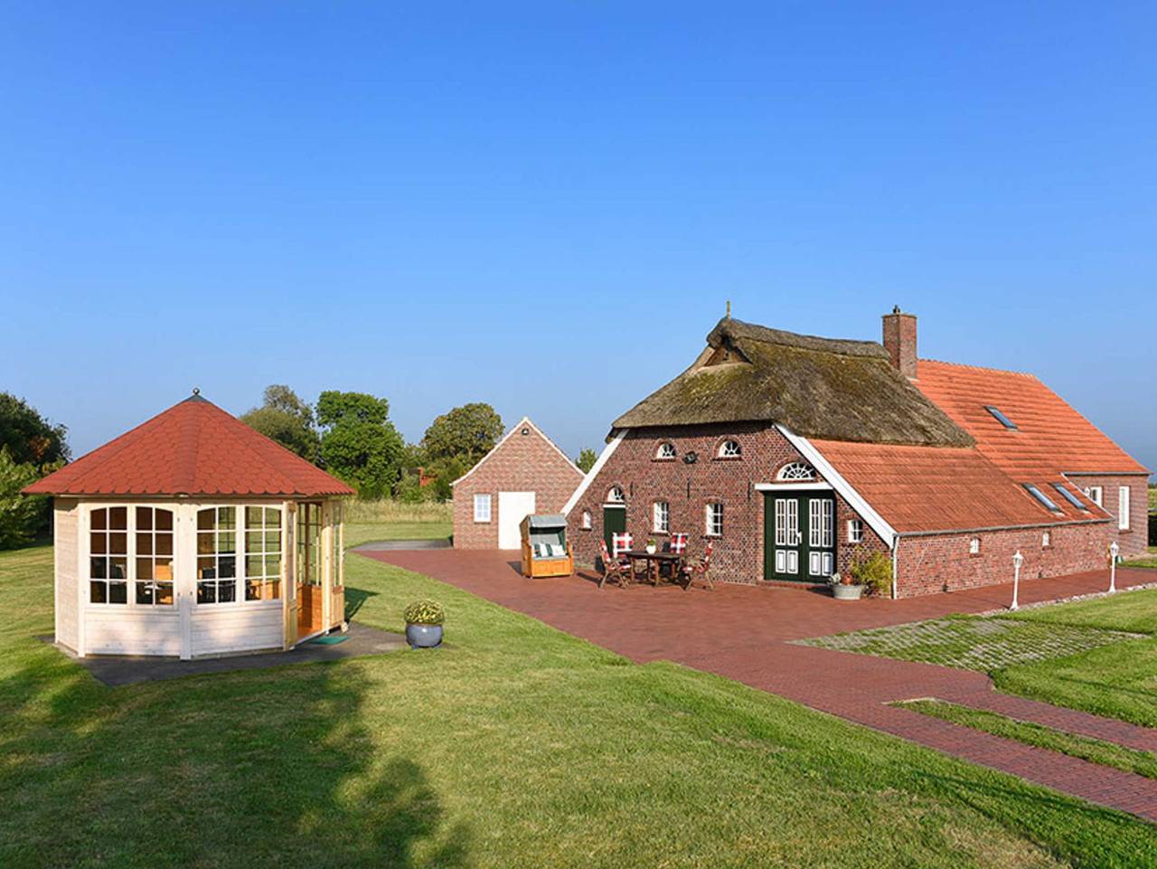 Ganze Ferienwohnung, Landhaus Eulennest in Stedesdorf - Ferienwohnung im Landhaus Eulennest in Stedesdorf, Nordseeküste