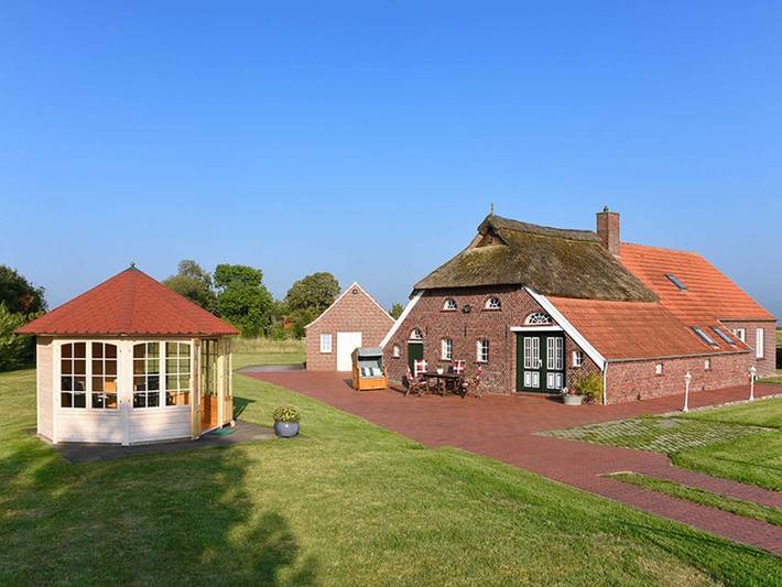 Ferienwohnung für 4 Personen, mit Terrasse und Garten in Stedesdorf