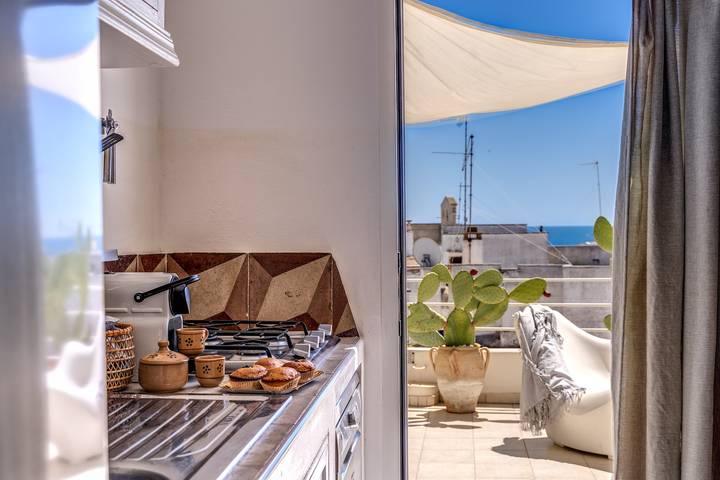 Ferienwohnung für 3 Personen, mit Terrasse in Gallipoli