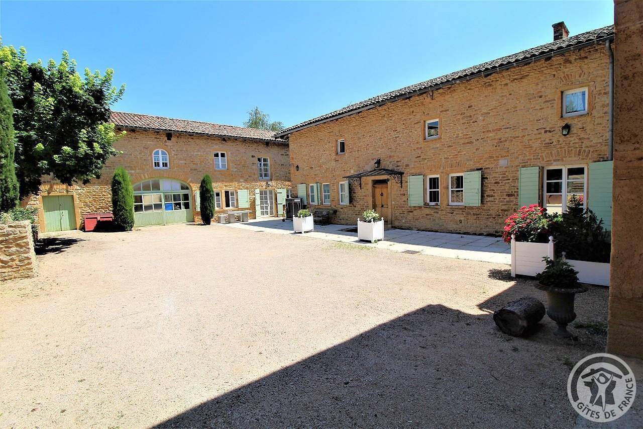 Gîte für 6 Personen mit Terrasse in Cogny, Beaujolais
