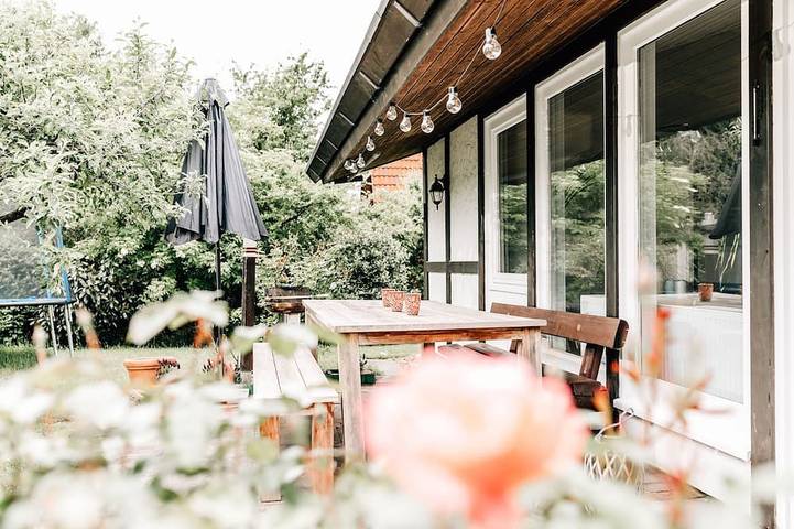 Ferienhaus für 6 Personen, mit Garten in Hollern-Twielenfleth