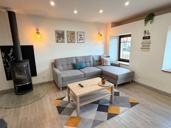 Maison de vacances pour 2 personnes, avec Terrasse ainsi que Jardin et Vue