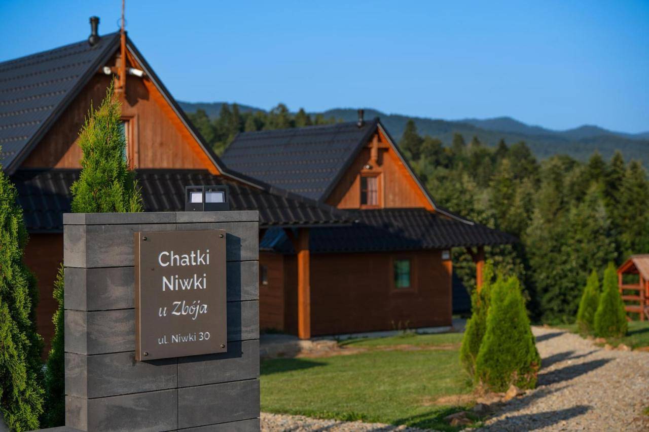 Chatki Niwki u Zbója in Krościenko nad Dunajcem, Karpaty (Polska)