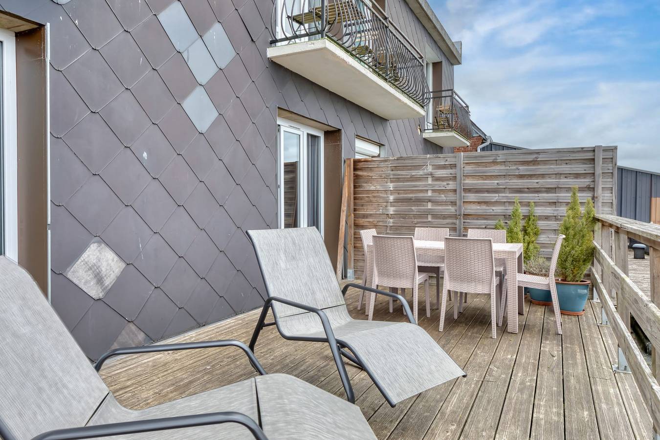 Ganze Wohnung, Ferienwohnung für 4 Personen mit Terrasse in Dieppe, Dieppe und Umgebung
