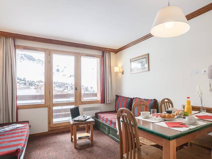 Appartement de vacances pour 6 personnes, avec Balcon dans Plagne Soleil