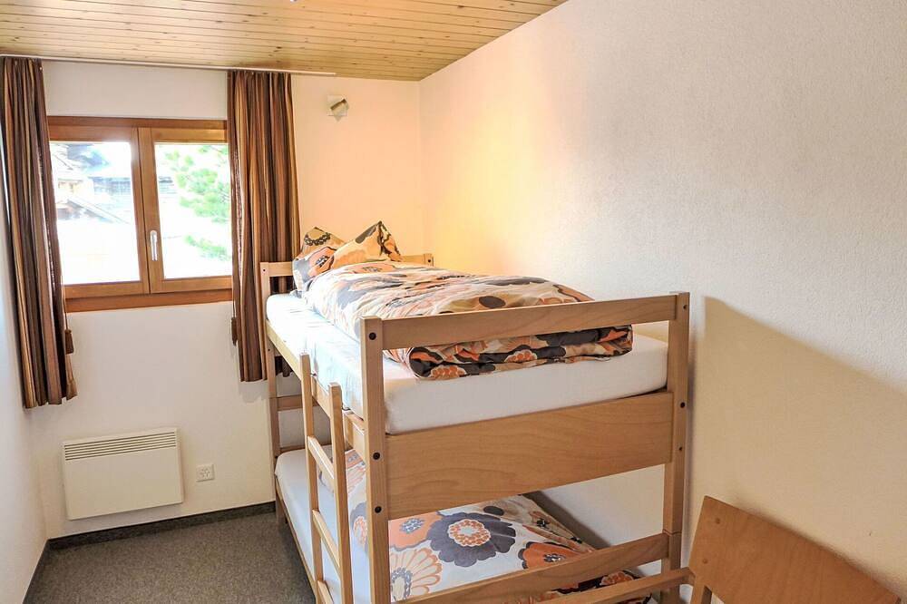Geheel appartement, Gezellig appartement voor 4 personen met Wifi, Tv, patio en panorama in Bürchen, Walliser Alpen