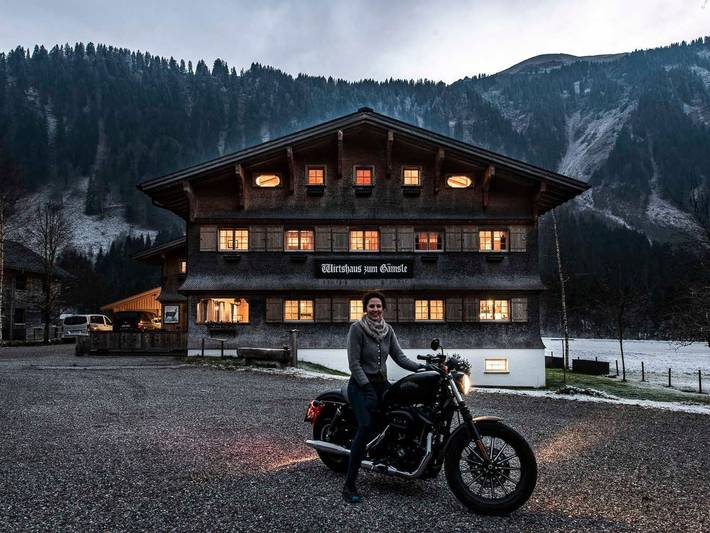 Hotel für 2 Personen, mit Terrasse und Garten sowie Sauna in Schoppernau