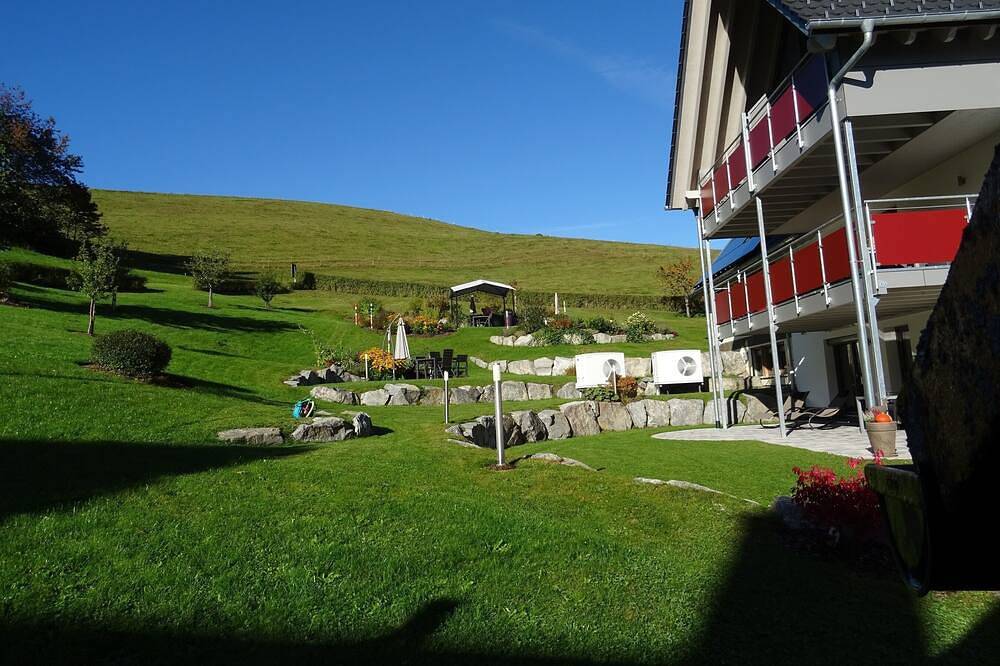 Ganze Wohnung, Ferienwohnung Vogtshof, 57 qm, 2 Schlafzimmer, max. 4 Personen in Unterkirnach, Mittlerer Schwarzwald