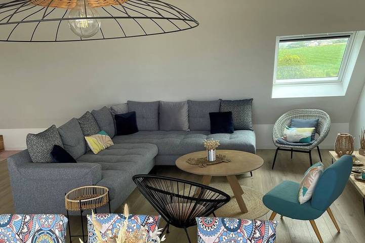 Maison de vacances pour 8 personnes, avec Terrasse et Jardin