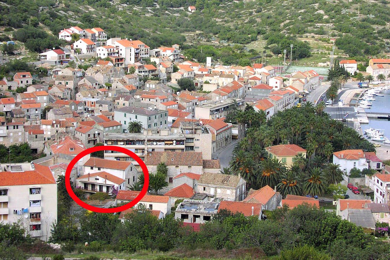 Ganze Wohnung, Studio Appartement mit Klima Vis As-1170-a in Vis Stadt, Vis