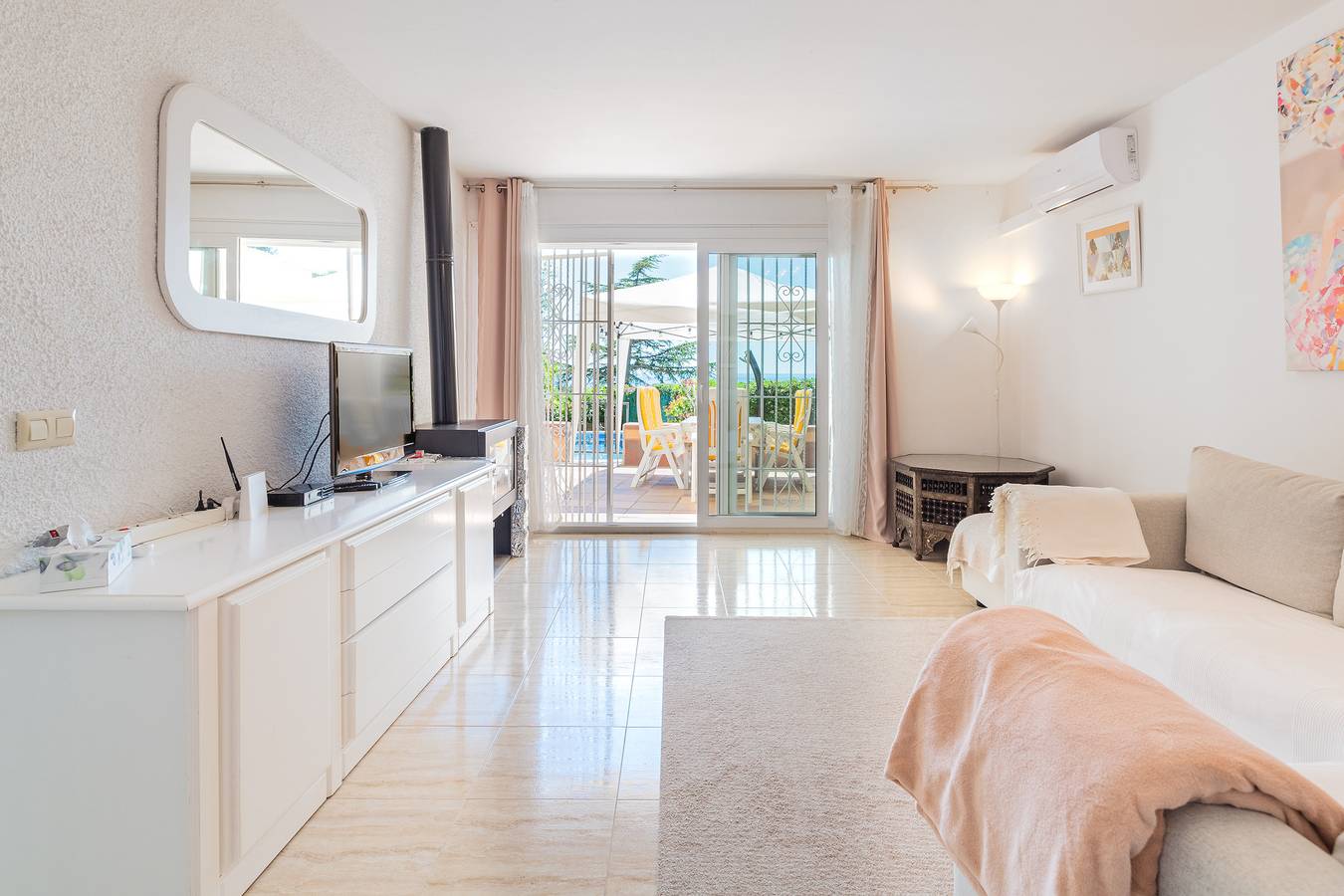 Villa 'Frente Al Mar' con vistas al mar, Wi-Fi y aire acondicionado in Santa Maria de Llorell, Tossa de Mar
