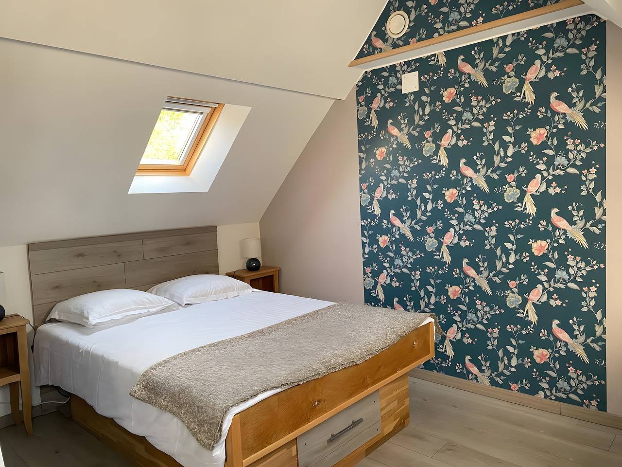 Holiday Home "Au cœur de la nature" with Private Terrace, Shared Garden and Wi-Fi in Ambleteuse, Boulogne-sur-Mer region