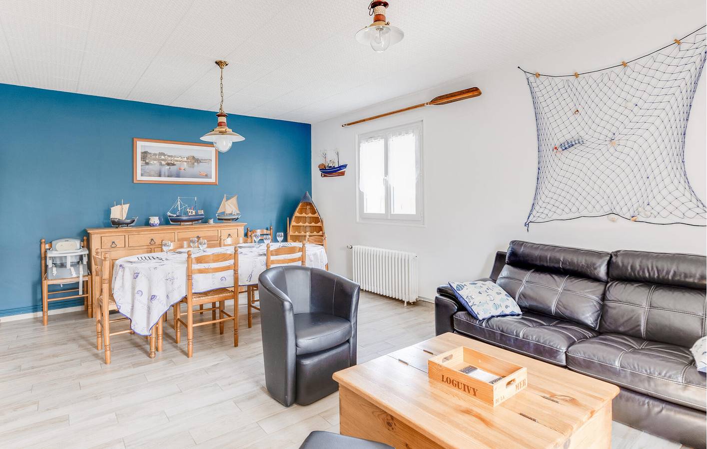 Gemütliche 2-Zimmer-Wohnung mit Garten, Parkplatz und nur 600 m vom Strand Roc'h Hir entfernt in Loguivy de la Mer, Ploubazlanec