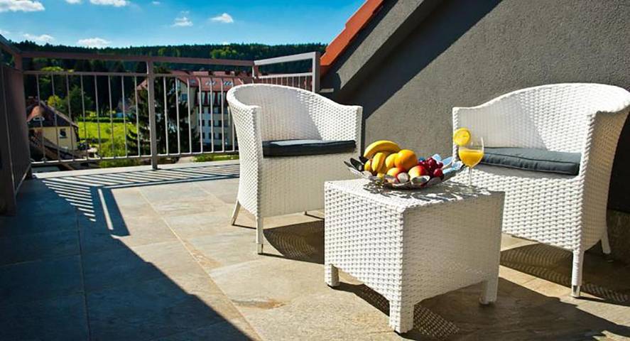 Apartament wakacyjny dla 4 osób, z Balkon i Taras oraz Ogród w Polanica Zdrój