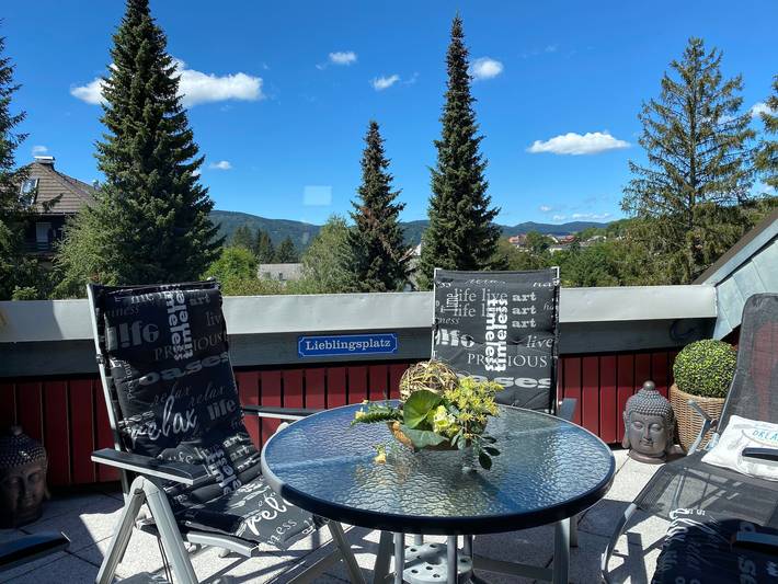 Ferienwohnung für 3 Personen, mit Balkon im Schwarzwald