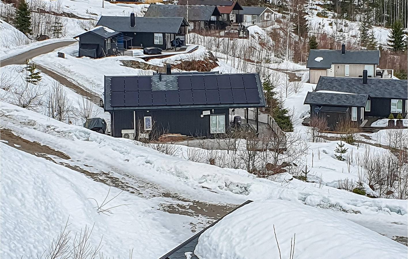 Ferienhaus für 6 Personen mit Garten in Nissedal