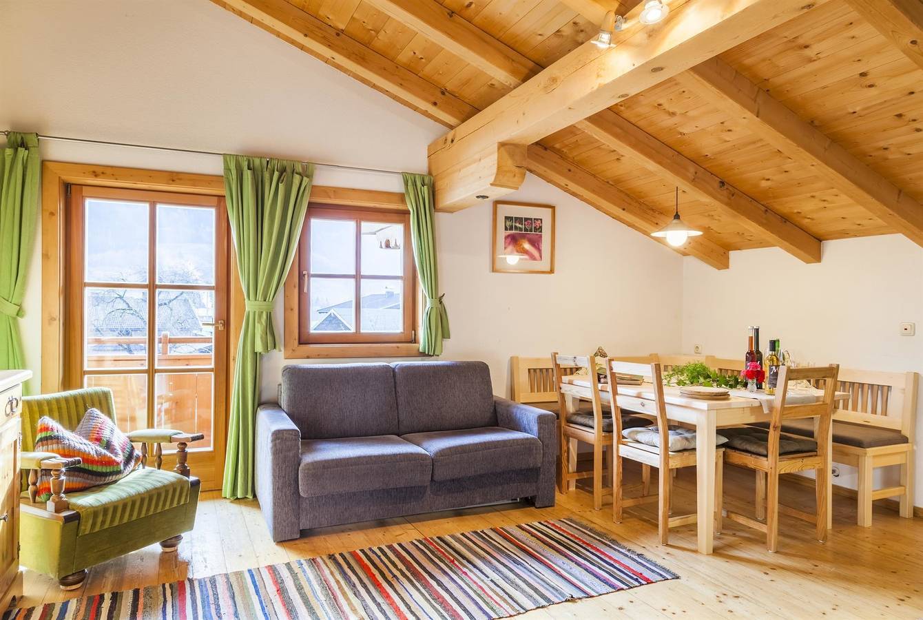 App/2 slaapkamers/douche, wc in Leogang, Saalbach-Hinterglemm
