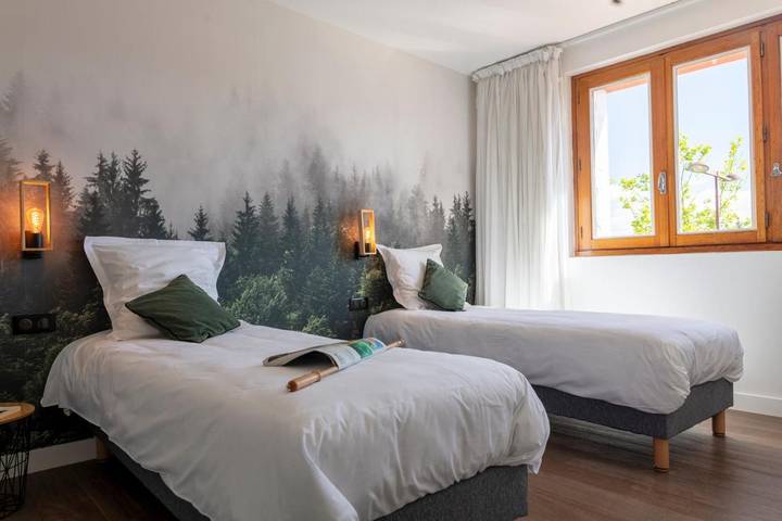 Hôtel pour 2 personnes, avec Terrasse ainsi que Jardin et Vue