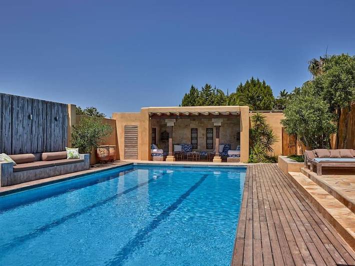 Ferienhaus für 9 Personen, mit Terrasse und Garten sowie Pool und Ausblick in Cala Carbó - 4