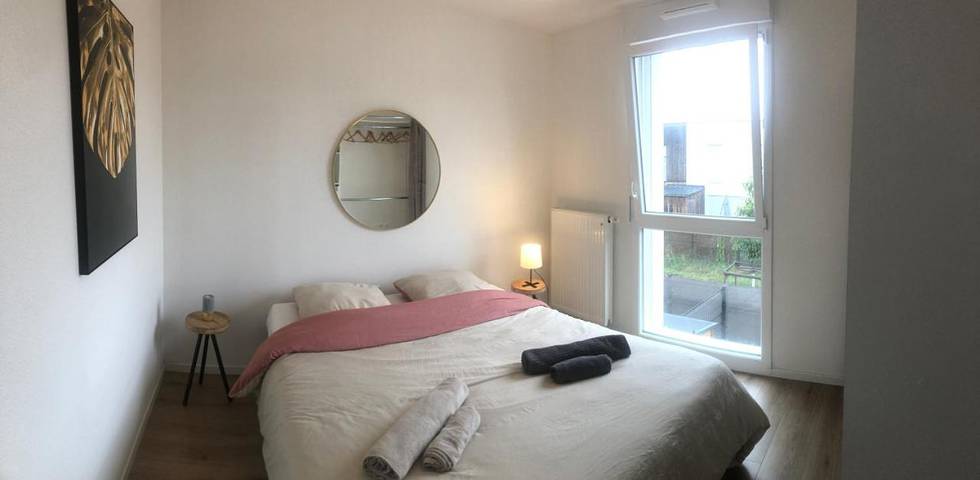 Appartement de vacances pour 2 personnes, avec jardin