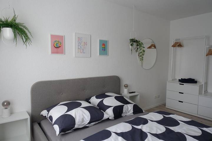 Ferienwohnung für 6 Personen, mit Terrasse und Garten