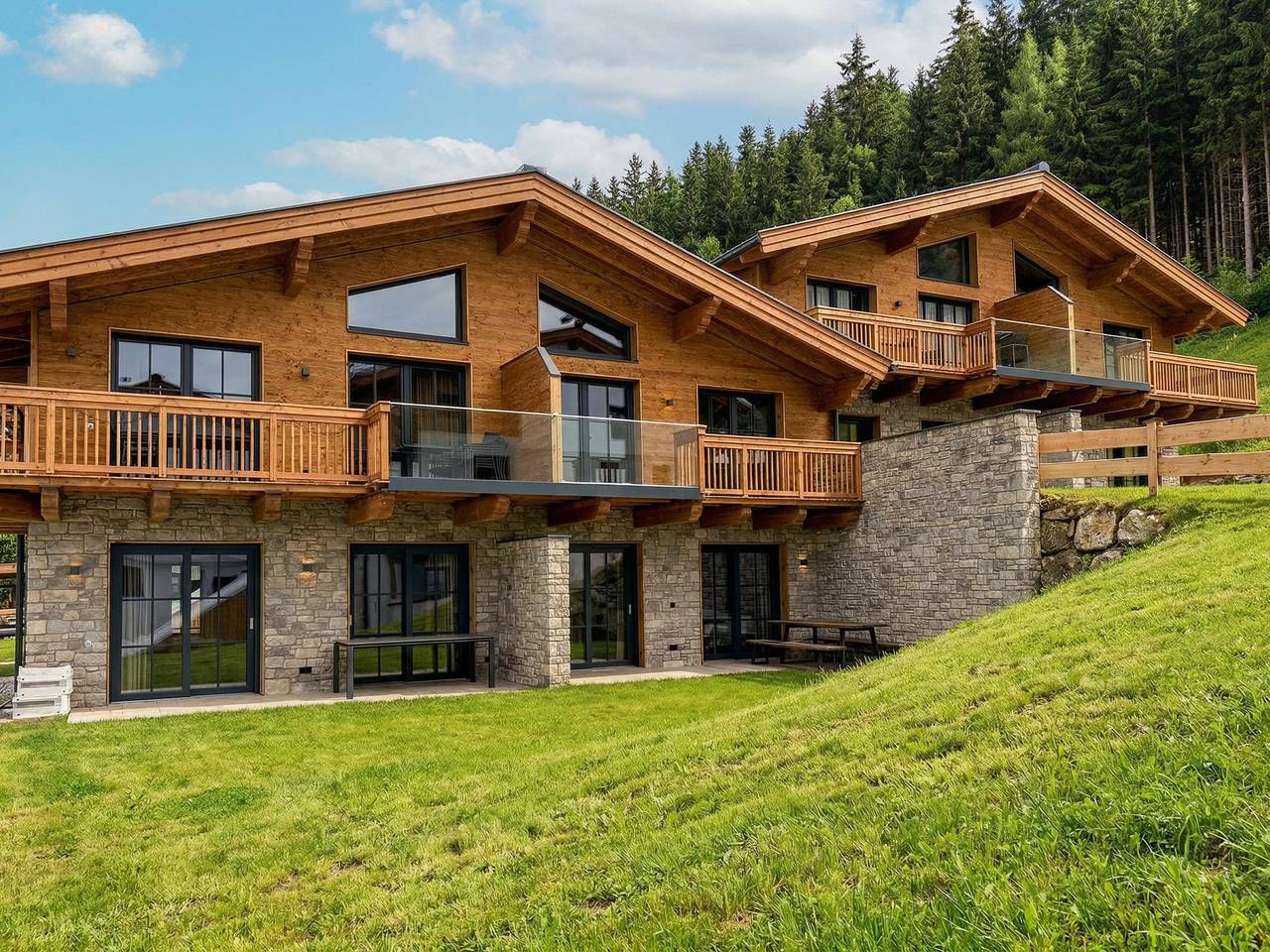 Luxus Chalet mit privater Sauna bei Flachau in Eben im Pongau, Tennengau