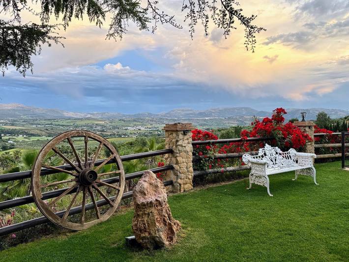 Casa para 6 personas, con jardín en Ronda