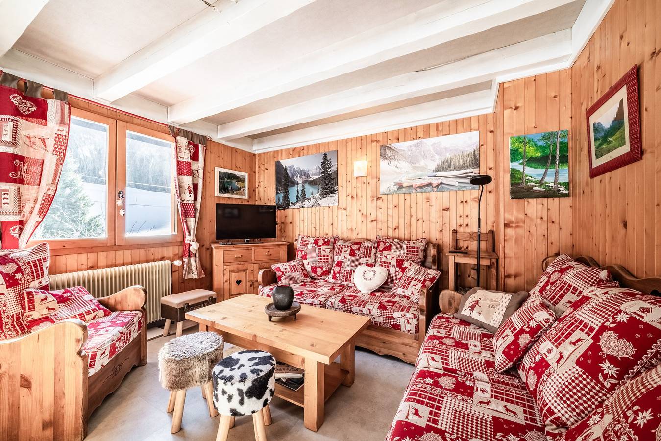 Chalet 'Phidel – 11 Personen' mit Bergblick, privater Terrasse und Wlan in Bernex, Thonon-les-Bains und Umgebung