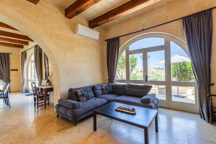Ferienhaus für 8 Personen, mit Meerblick und Pool sowie Terrasse, kinderfreundlich in Gozo - 3