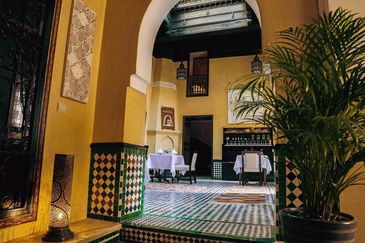 Riad pour 2 personnes, avec piscine ainsi que jacuzzi et terrasse à Meknès - 2