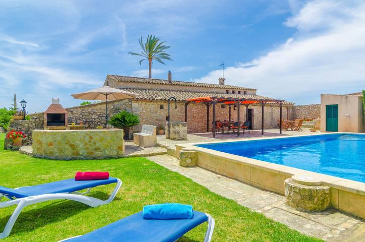 Aubadellet (Can Randa) - Espectacular casa de campo con piscina privada en zona tranquila. WiFi Gratis in Villafranca de Bonany, Interior de Mallorca
